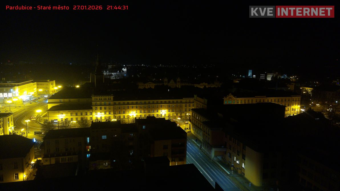 Webkamera - Pardubice